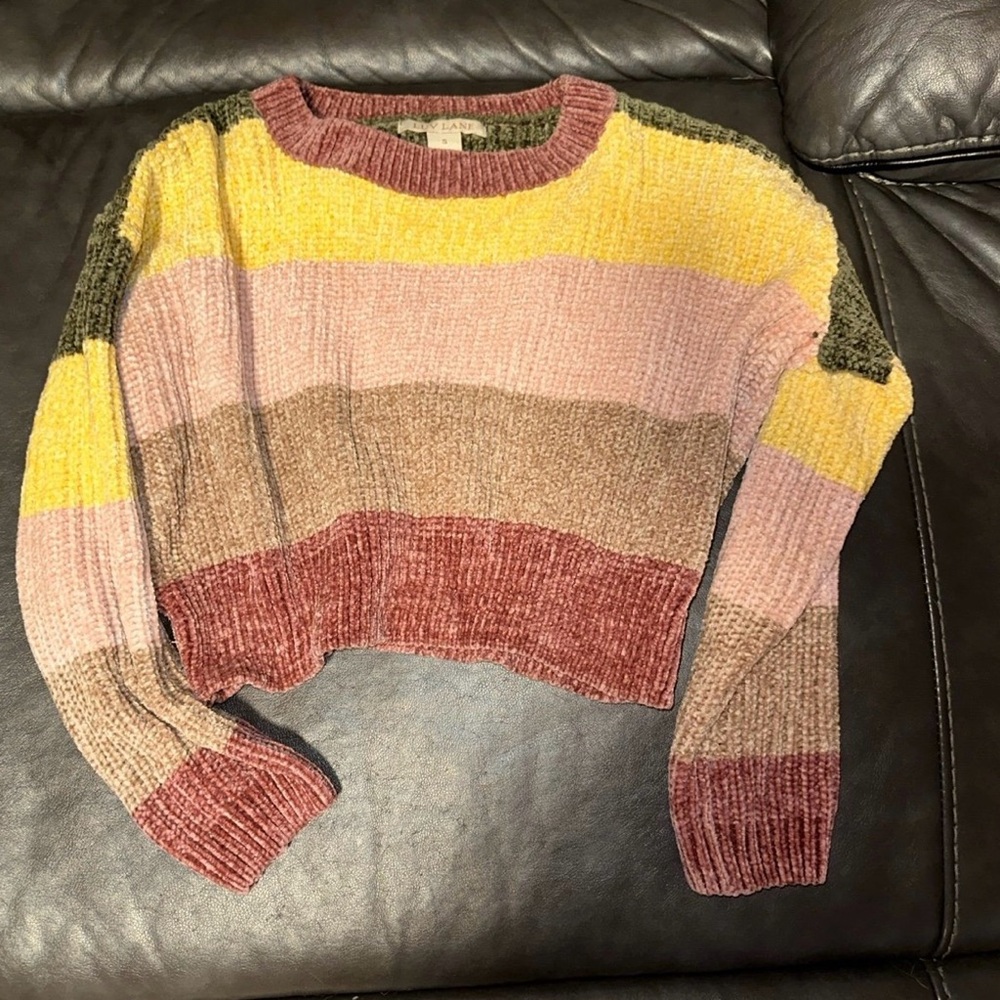 Colorful Striped Women's Sweater